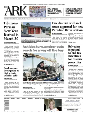 Front page of The Ark, March 20, 2024