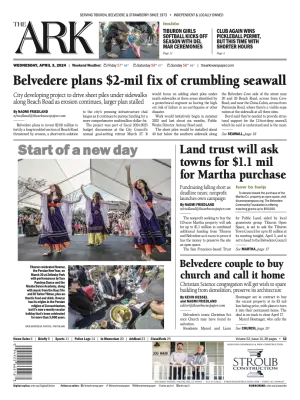 Front page of The Ark, April 3, 2024