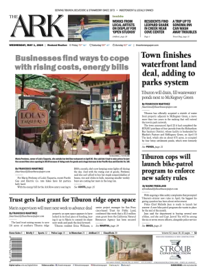 Front page of The Ark, May 1, 2024