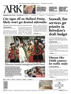 Front page of The Ark, May 22, 2024