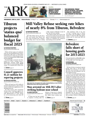 Front page of The Ark, June 12, 2024