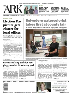 Front page of The Ark, August 7, 2024
