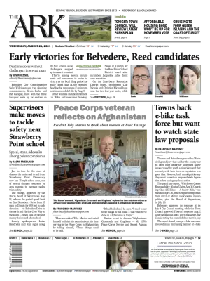 Front page of The Ark, August 21, 2024