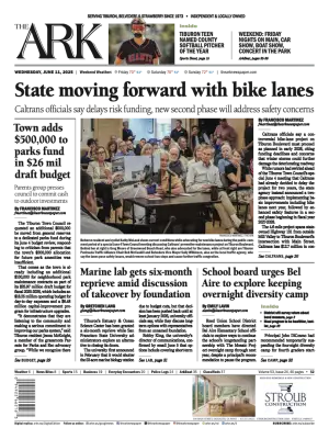 Front page of The Ark, June 11, 2025