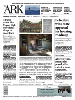 Front page of The Ark, July 30, 2025