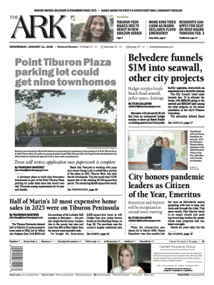 Front page of The Ark, January 21, 2026