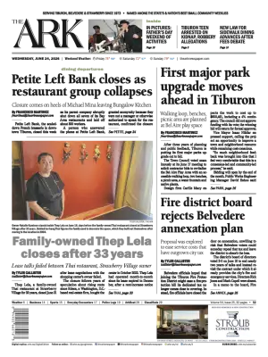 Front page of The Ark, June 24, 2026
