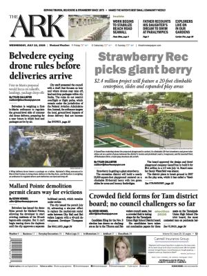 Front page of The Ark, July 22, 2026